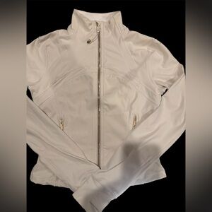 Cream and Gold Define Cropped  Jacket